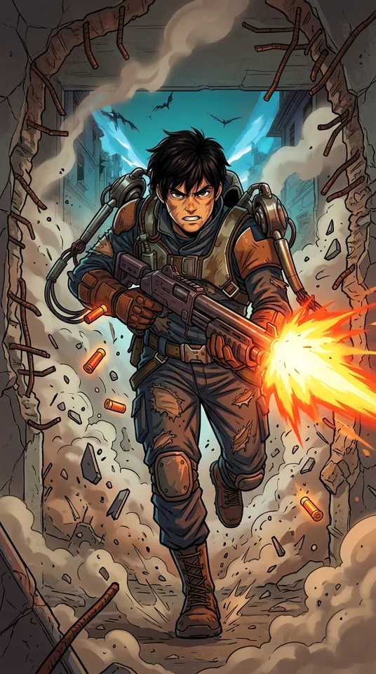 Twenty-One charges forward and unleashes a devastating shotgun blast in close quarters